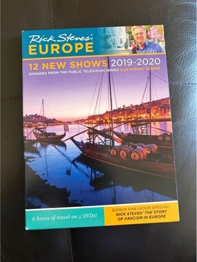Rick Steves Europe 12 New Shows 2019-2020 2 DVD Set Travel Documentary